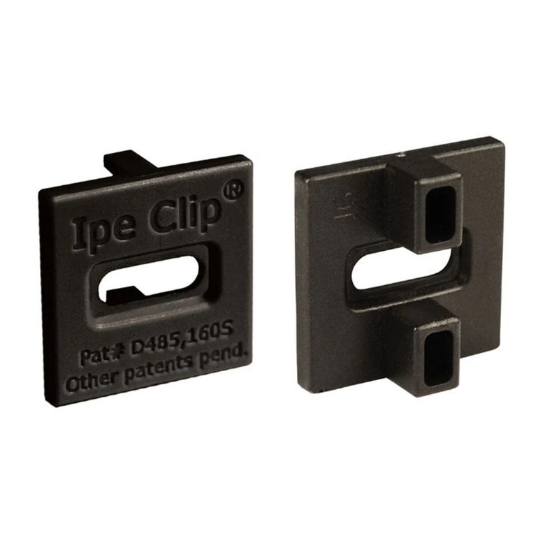 ExtremeKD Ipe Clip Hidden Deck Fastener Kit, (175 pack), Black